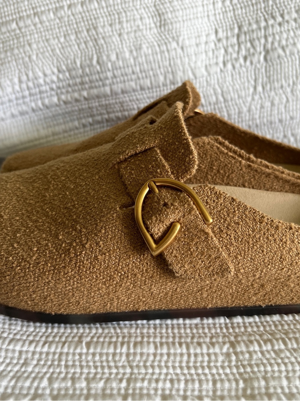 Rothy’s Buckle Clogs in Wren Boucle size 9 _New - Picture 4 of 5